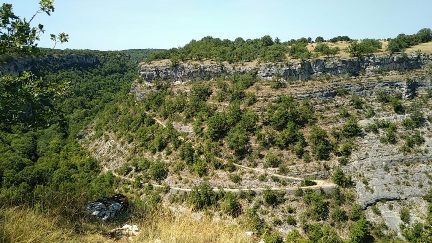 Rocamadour - Calès - Gouffre Saint-Sauveur - Moulin du Saut