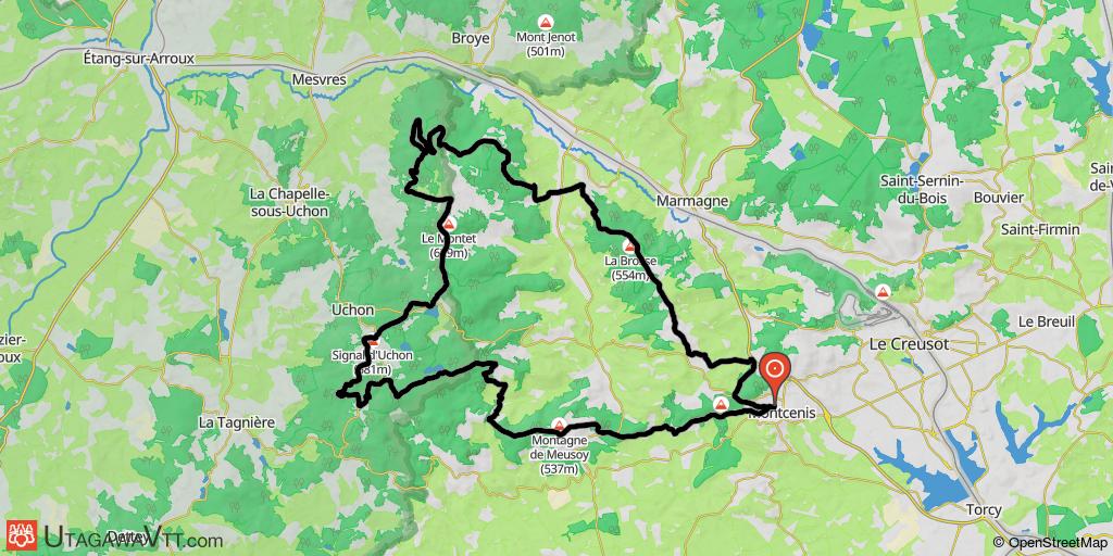 Rando de Montcenis 2019 - 43 km