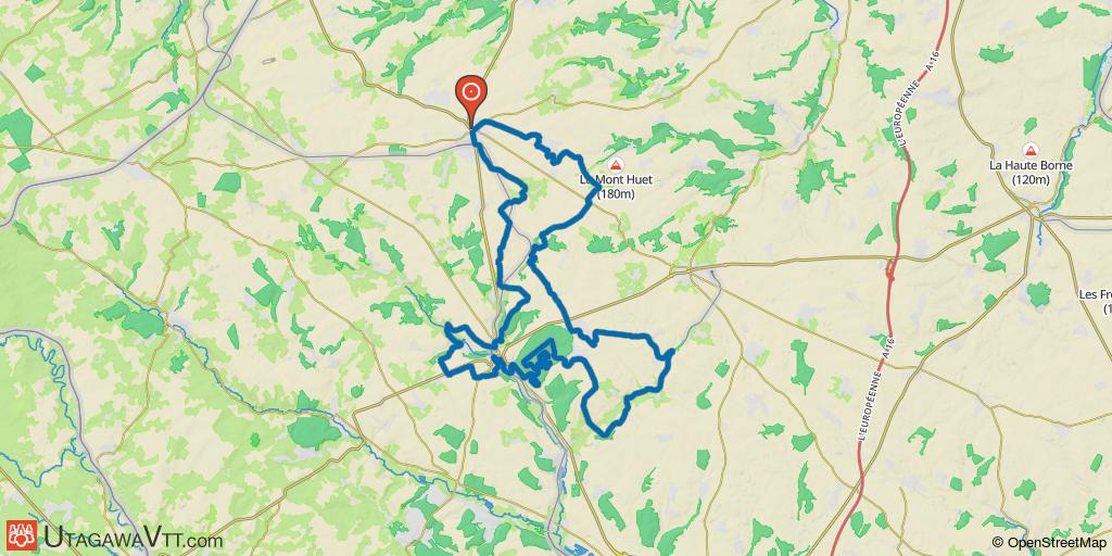 La Grandvilloise 2021 - 73 km