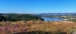 Villerest, vue sur le lac