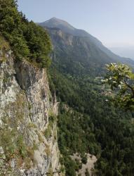 Falaise de Pénouclet et le Môle au fond