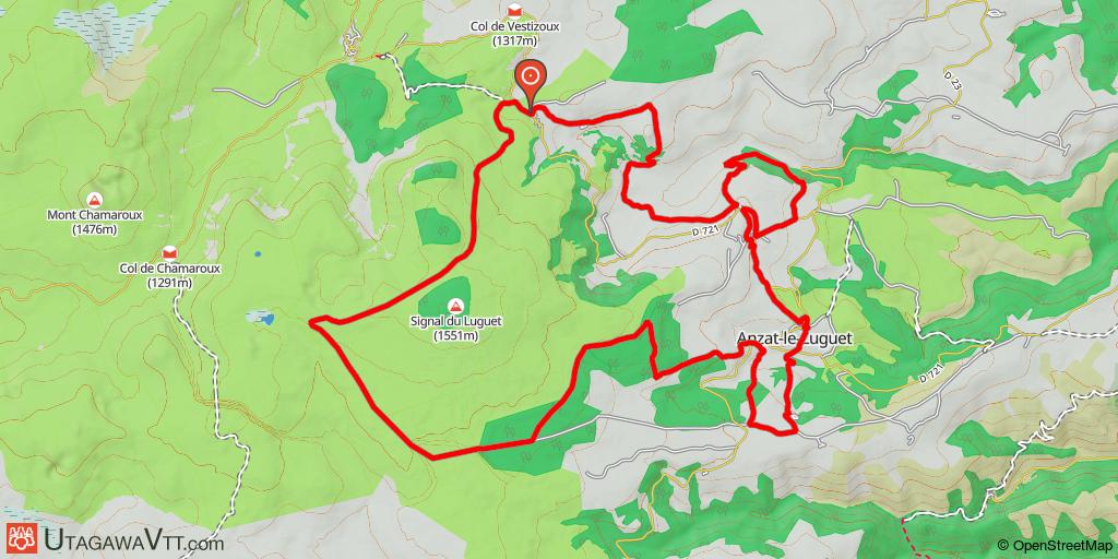 Anzat-le-Luguet - Circuit N° 27 : Les gentianes