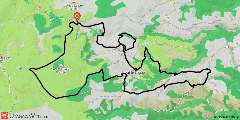 Anzat-le-Luguet - Circuit N° 38 : Les Cheirs