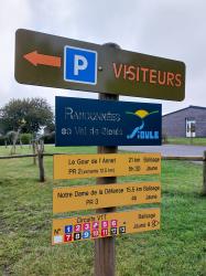 Bellenaves, Base VTT Le Vert Plateau, balisages des circuits VTT