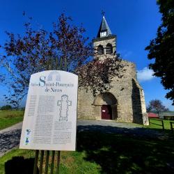 Naves, église Saint Pourçain