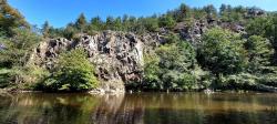 La Sioule (belle piste longeant la rivière)