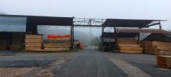 Chalouze, traversée de la scierie