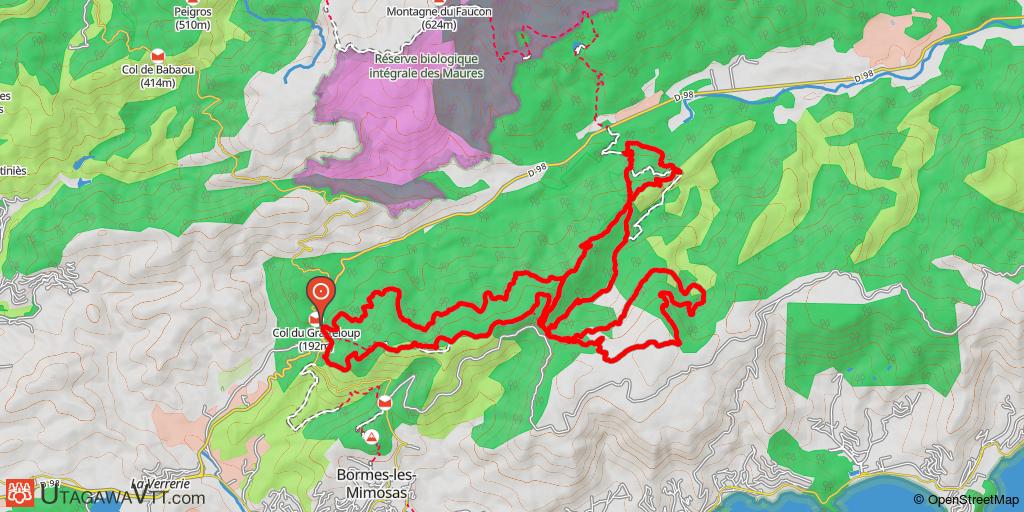Quelques drailles dans la forêt domaniale des Maures