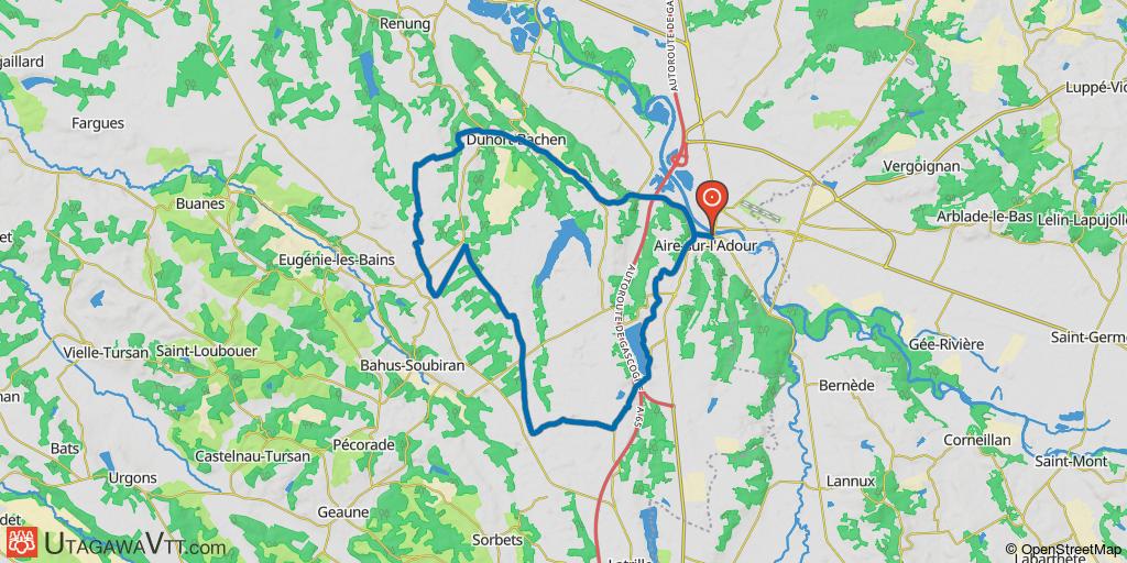 Autour d'Aire sur l'Adour