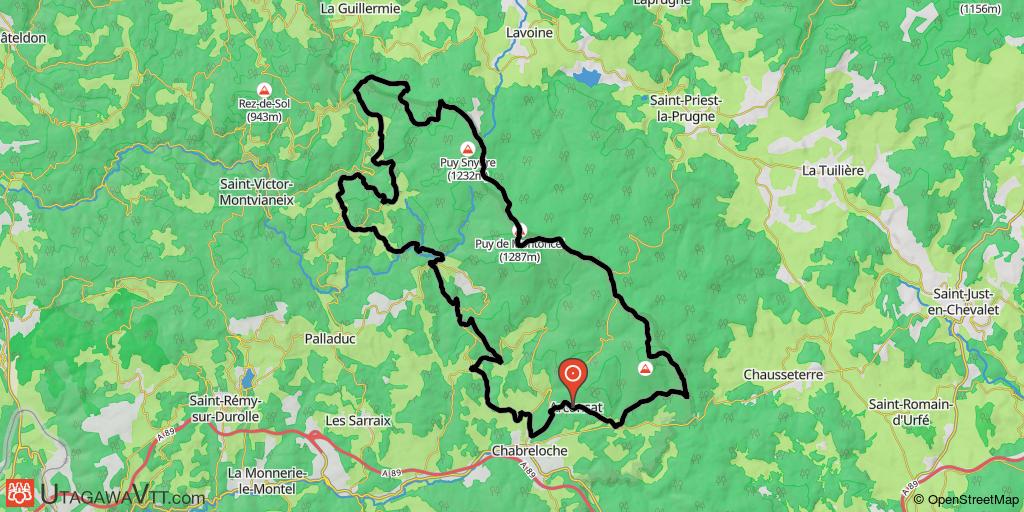 D'Arconsat au Puy de Montoncel