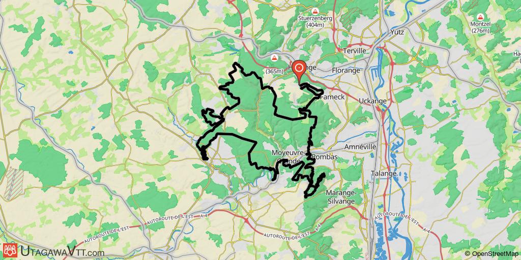 100 bornes en Moselle