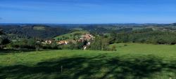 Vue sur Châtel Montagne