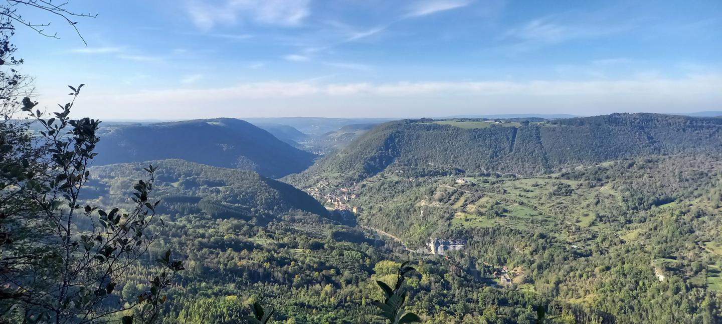 La vallée de la Loue d'un bout à l'autre