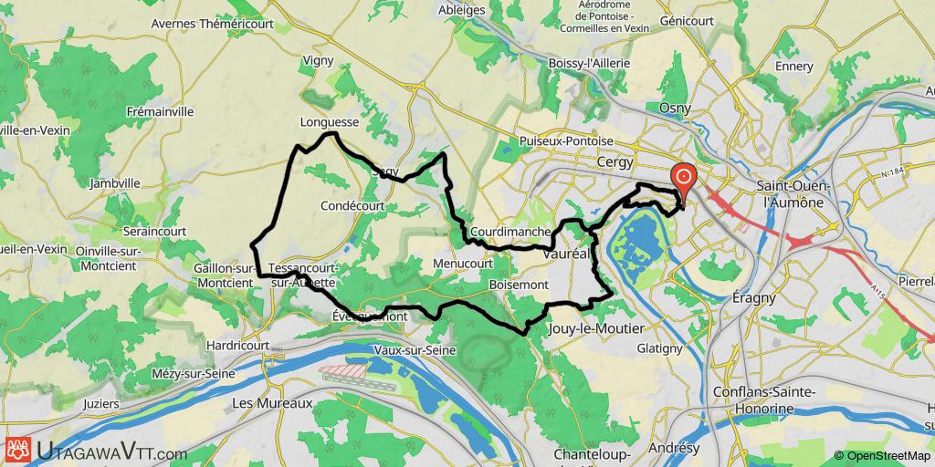 La vallée de l'Aubette