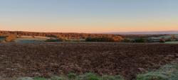 Paysage au départ