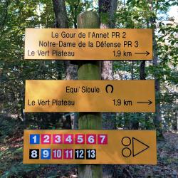 Retour vers la Base VTT Le Vert Plateau