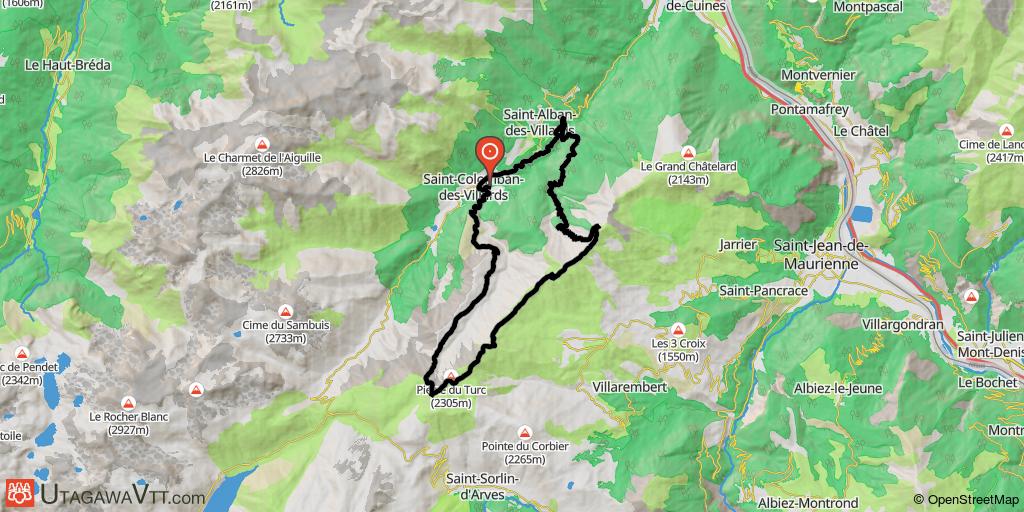 Boucle autour de Saint-Colomban-des-Villards