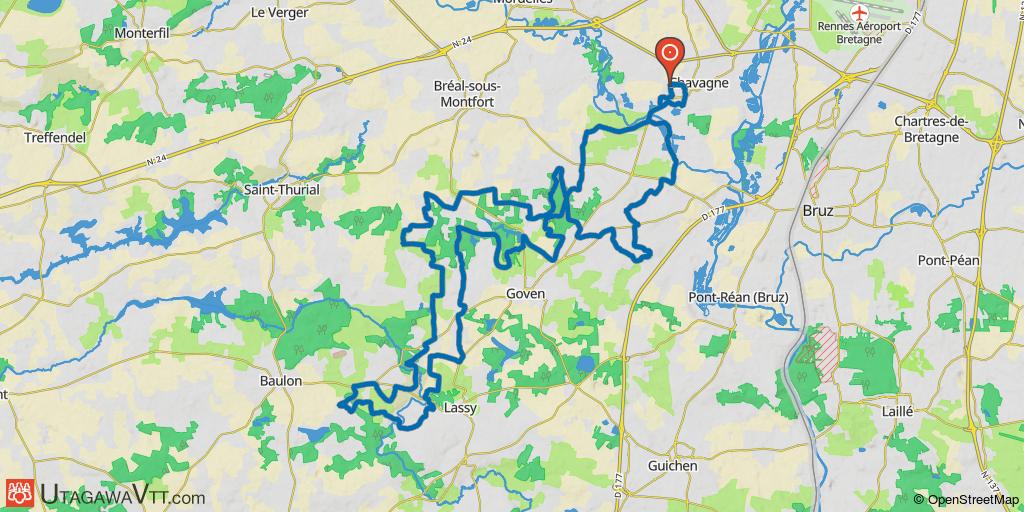 Rando de Chavagne 2021 - 50 km