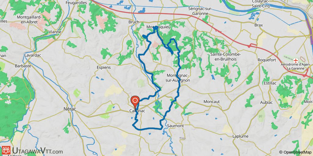 Rando de Calignac 2021 - 33 km