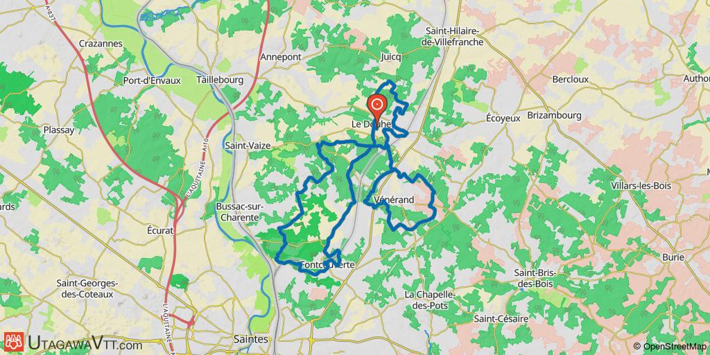 Rando du pays saintais 2021 - 40 km
