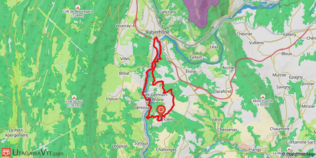 Berges du Rhône de Génissiat à Bellegarde