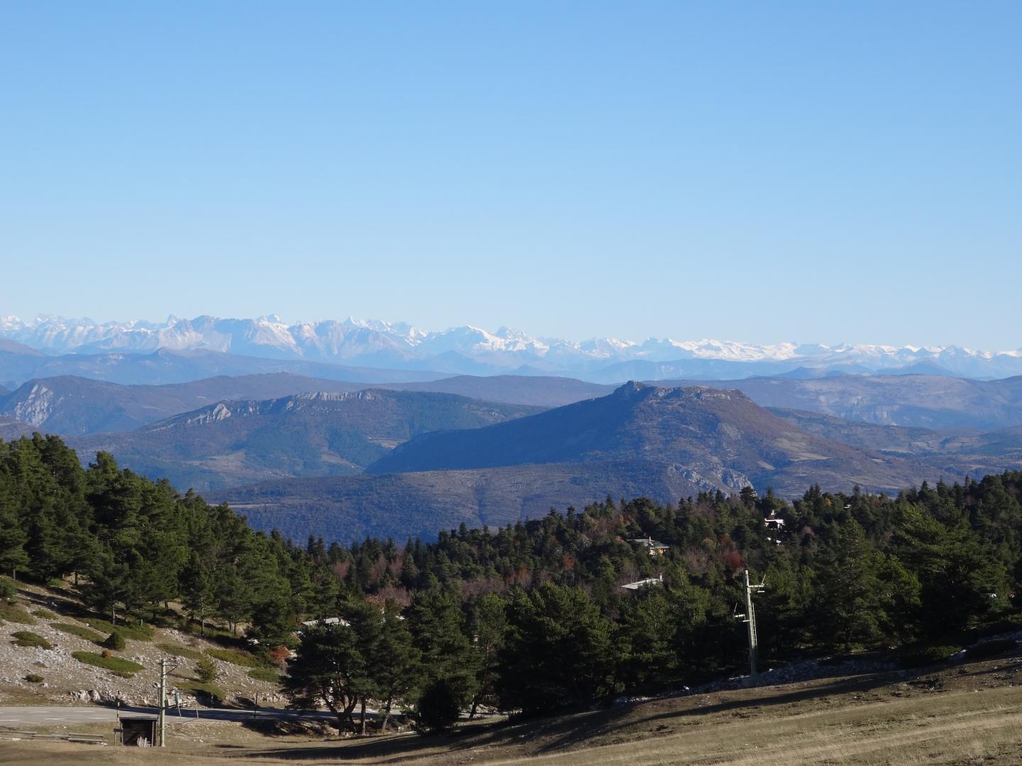 Face nord du Mont Ventoux (parcours N° 6)