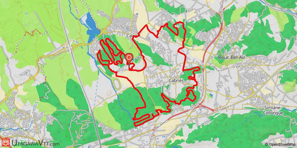 Randonnée de Cabries 2009 - 38 km