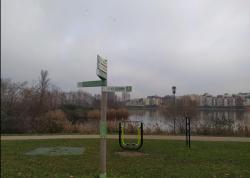 Totem du départ.