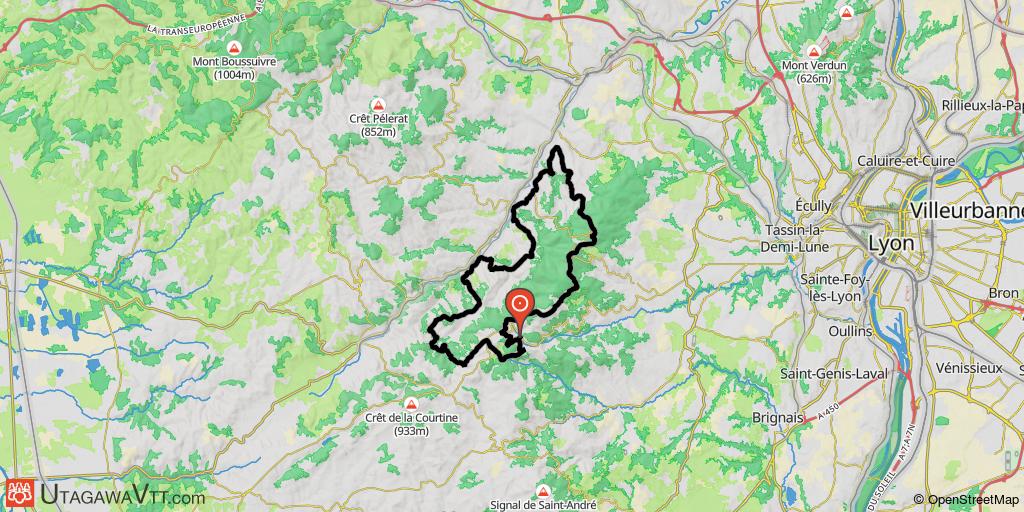 La Brévenne depuis Yzeron