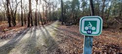 Indications des chemins de randonnée, voie vélo
