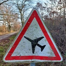 Vouzon, sur la voie romaine, attention chasseurs