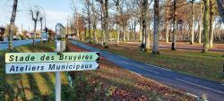 Lamotte-Beuvron, vers le Parking du stade des Bruyères