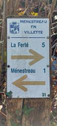 Indication des chemins de randonnée