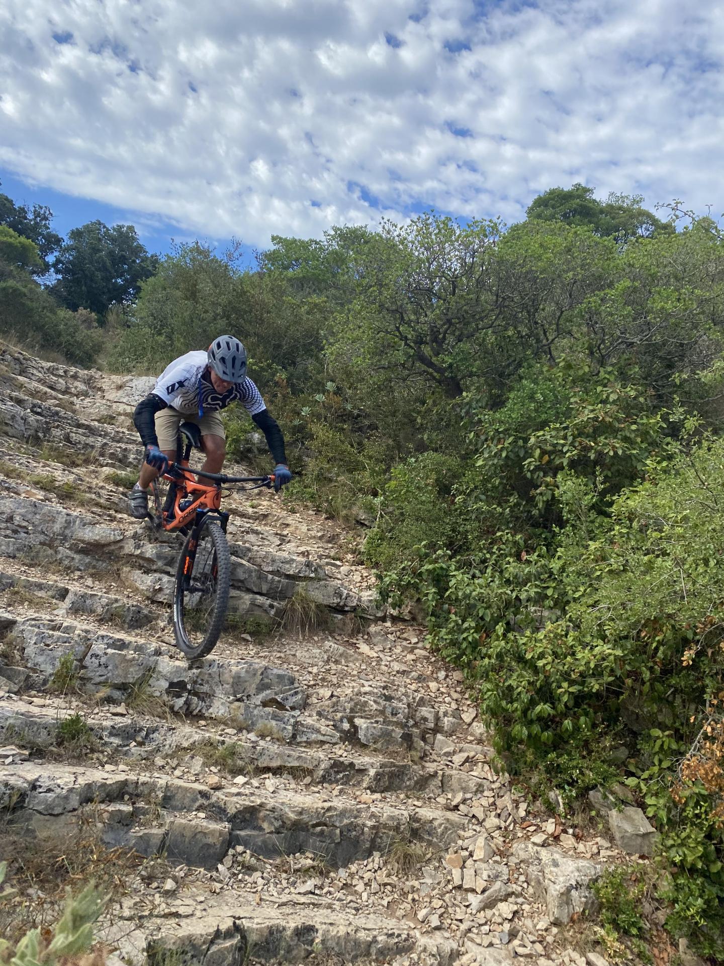 Entre Sète et Montpellier - La Gardiole - Trace 1