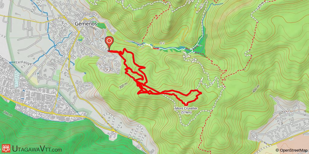 Session descente à Gémenos