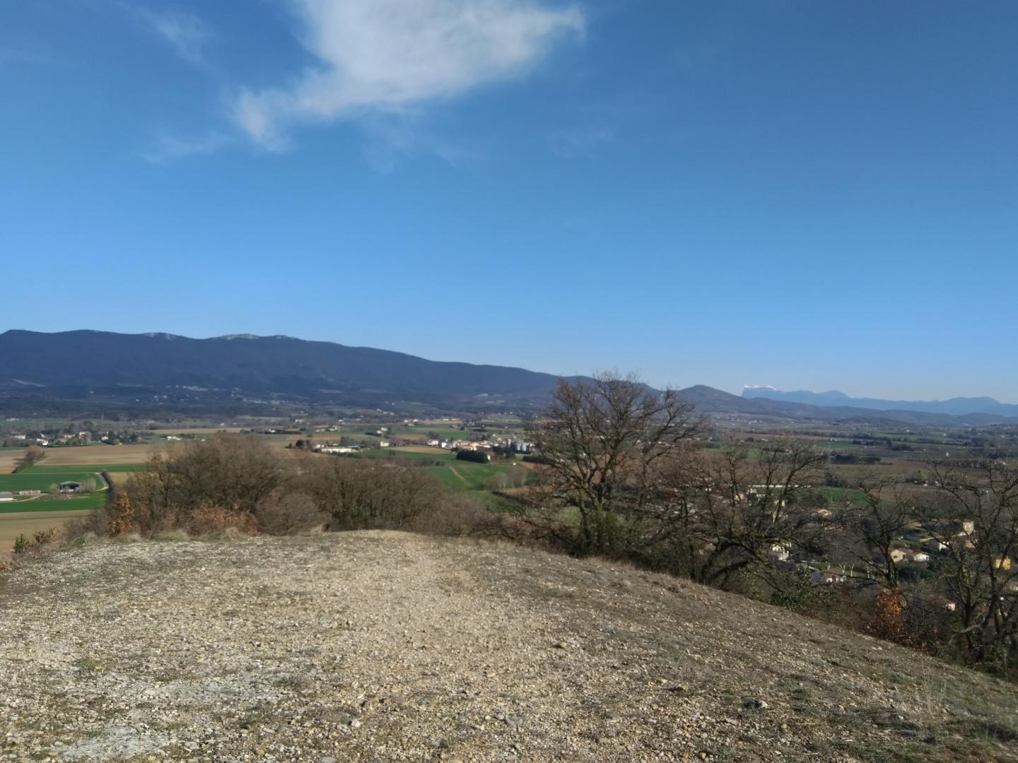 Entre Montéléger, Montmeyran et Beaumont