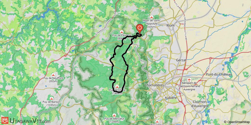 Volvic - Le tour du Puy de Dôme