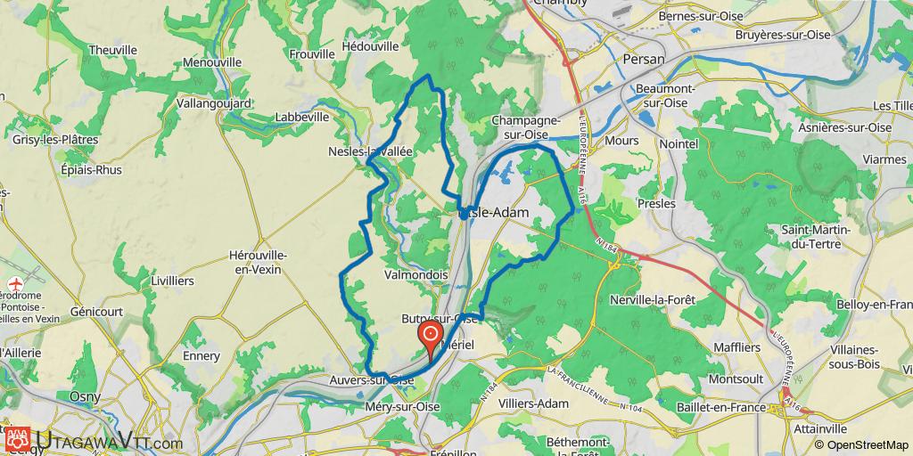 Auvers - Tour de Lay - Parmain - Isle-Adam