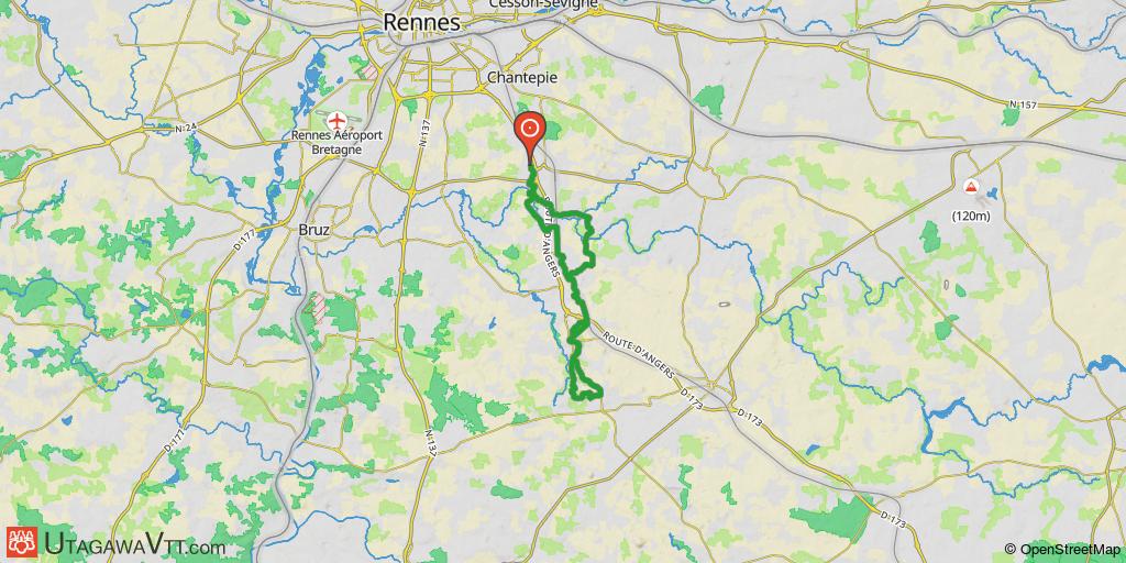 Vern-sur-Seiche - Direction le Sud