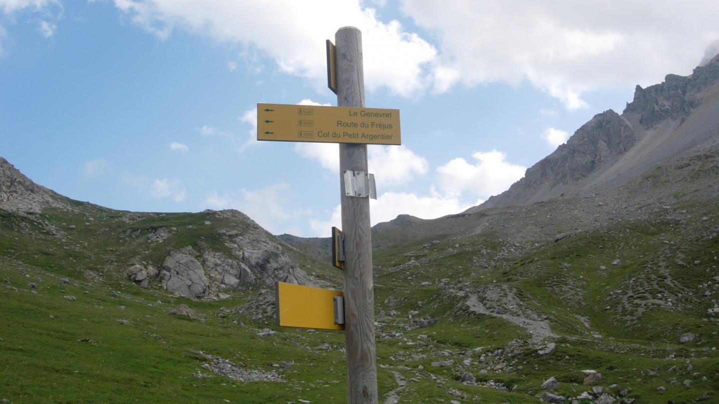 Le vallon de la Roue par la télécabine de Valfréjus