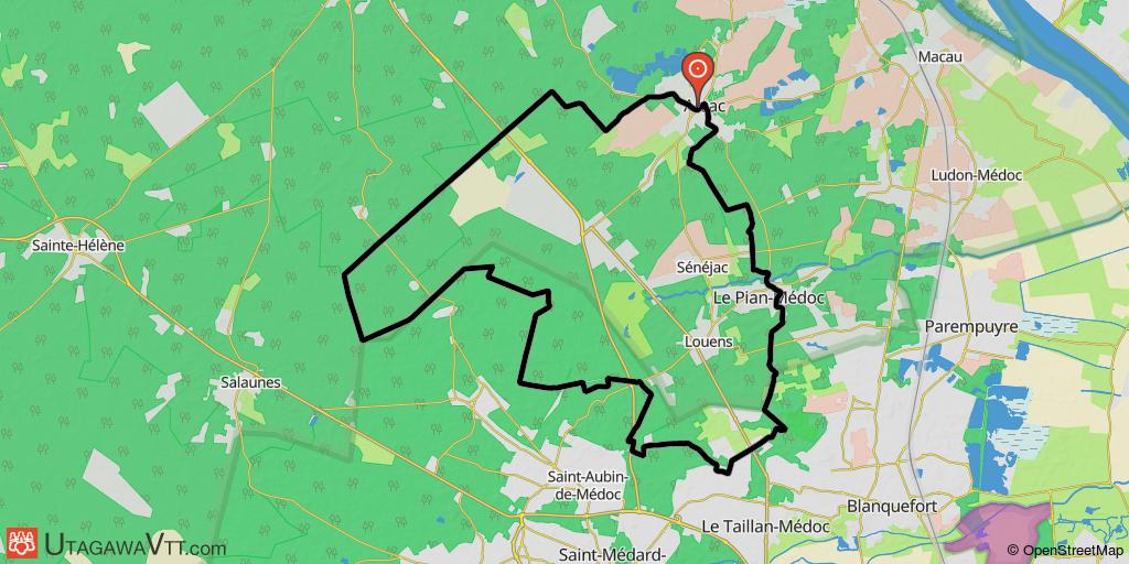 Autour du golf du Médoc