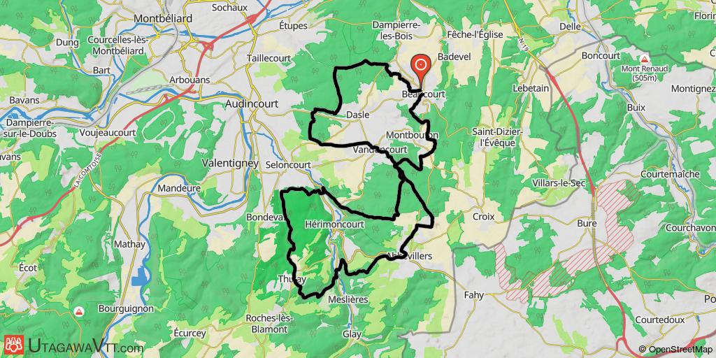 Rando de Beaucourt 2020 - 40 km