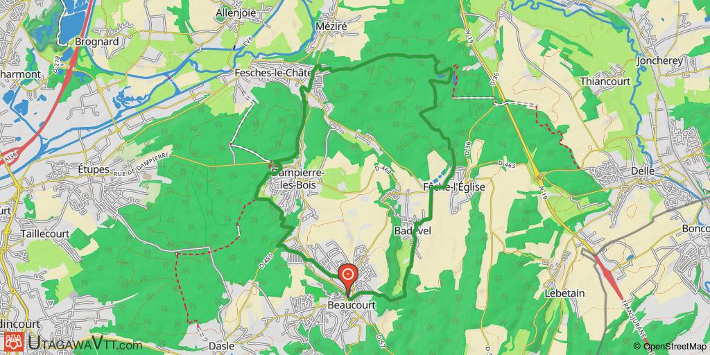 Rando de Beaucourt 2020 - 17 km