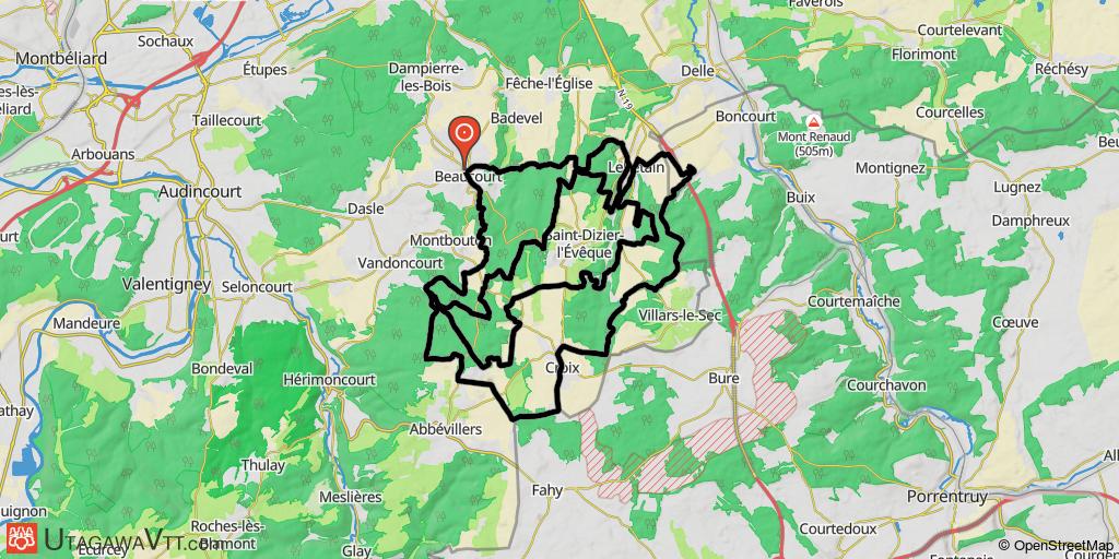 Rando de Beaucourt 2021 - 53 km