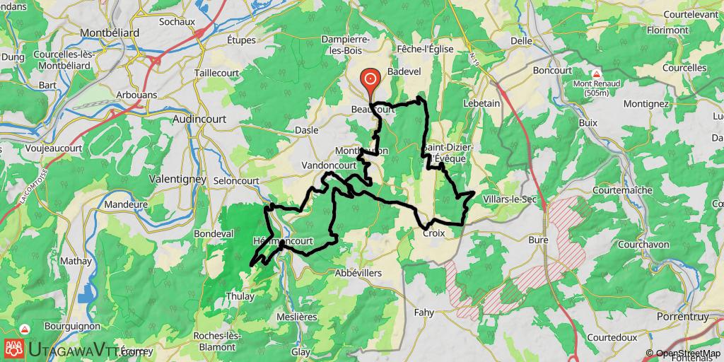 Rando de Beaucourt 2019 - 37 km
