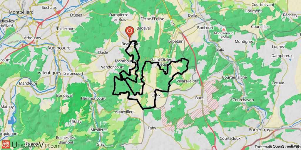 Rando de Beaucourt 2018 - 41 km