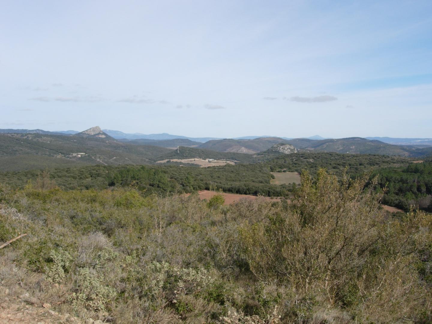 Circuit à l'ouest de Cabrières