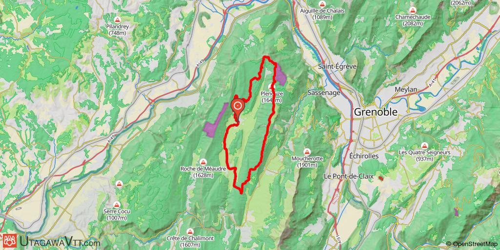 Randonnée sur la crete de la Molière (Vercors)