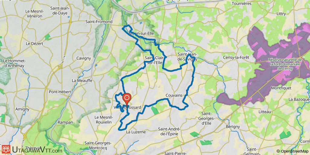 Circuit au départ de Villiers-Fossard