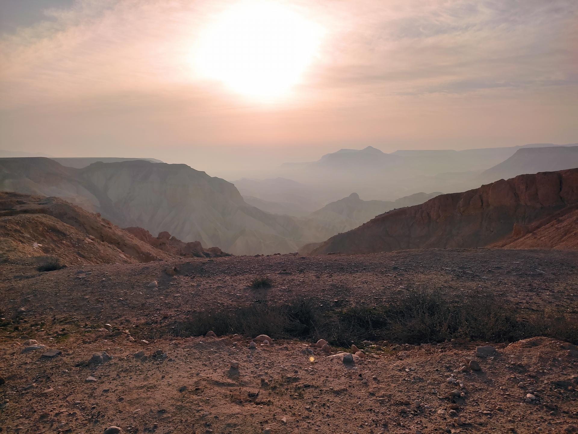 Israël Mountain biking trails - Partie Sde Boker - Mizpe Ramon